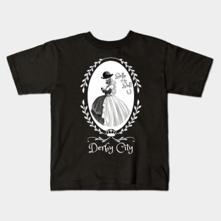 Derby City Collection: Belle of the Ball 8 (Black) Kids T-Shirt